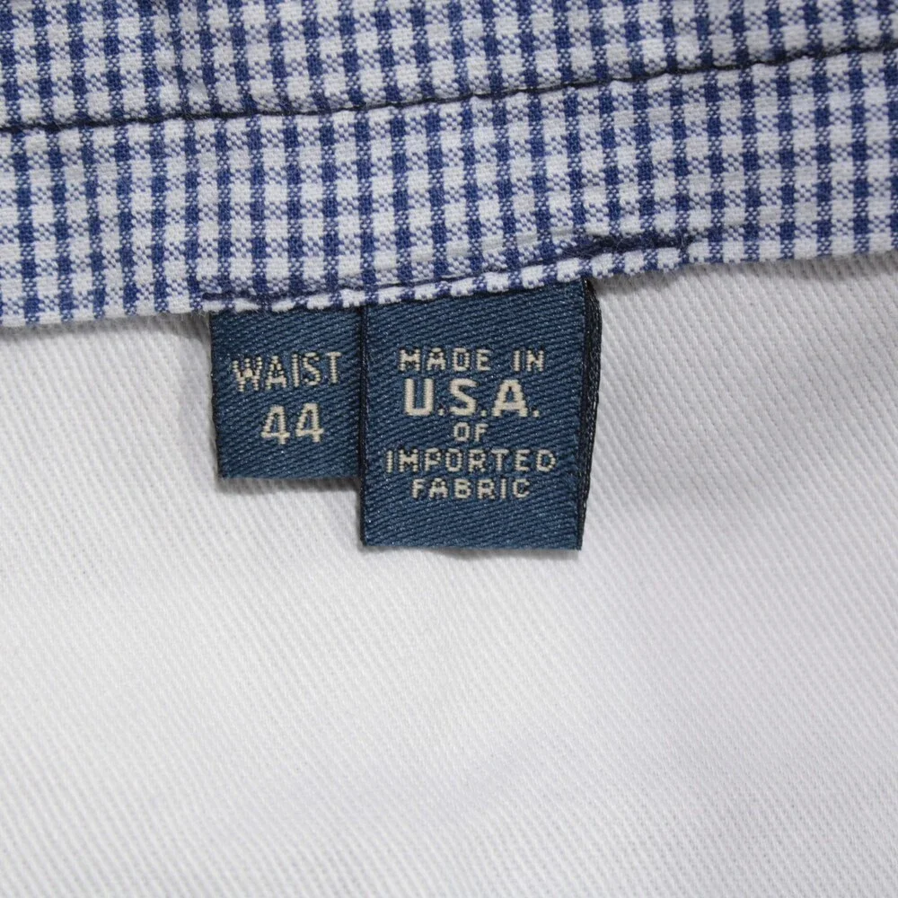 Frank's Pants NWT Chinos / Casual Pants Size 44 US in Blue Polyester Blend